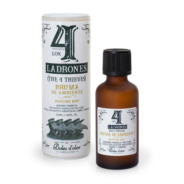 Boles d'olor The Four Thieves (Los 4 Ladrones) Brumas de Ambiente Essence (50ml) - Boles d'olor Fragrance Mist Oils & Mist Diffusers from thetraditionalgiftshop.com