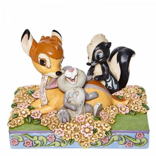 Childhood Friends (Bambi with Flower and Thumper) - Disney Traditions from thetraditionalgiftshop.com