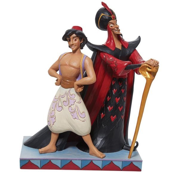 Clever & Cruel (Aladdin & Jafar) - Disney Traditions from thetraditionalgiftshop.com