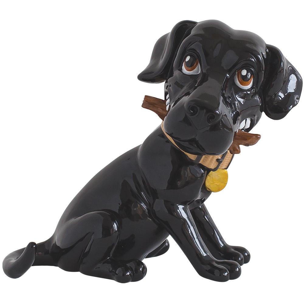 Cooper - Black Labrador - Little Paws from thetraditionalgiftshop.com