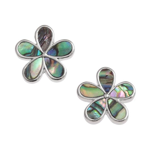 Daisy Paua Shell Earrings - Tide Jewellery from thetraditionalgiftshop.com