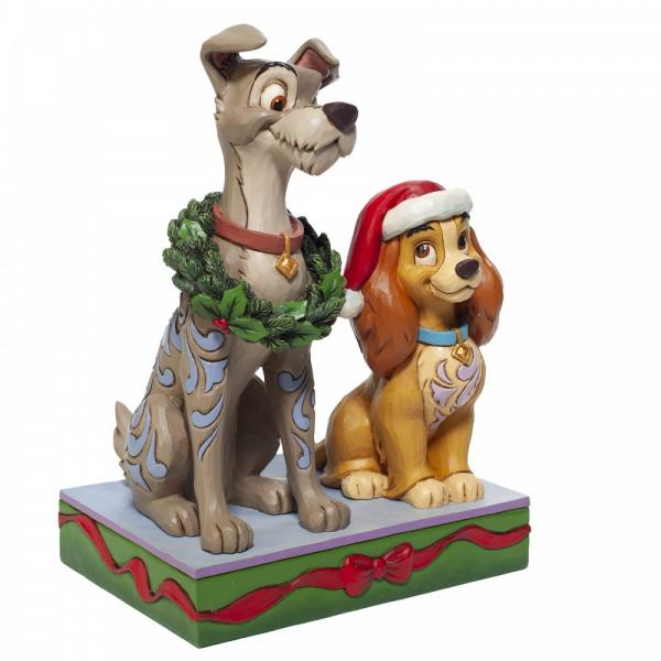 Decked Out Dogs (Christmas Lady and the Tramp)