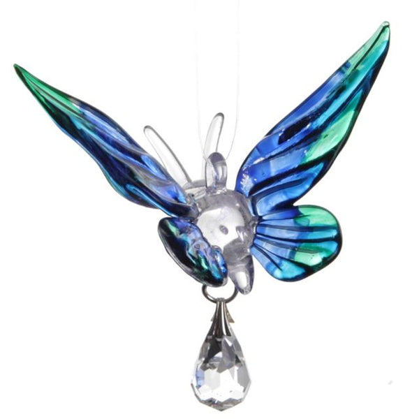 Fantasy Glass Butterfly - Peacock