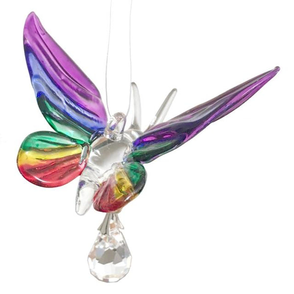 Fantasy Glass Butterfly - Rainbow