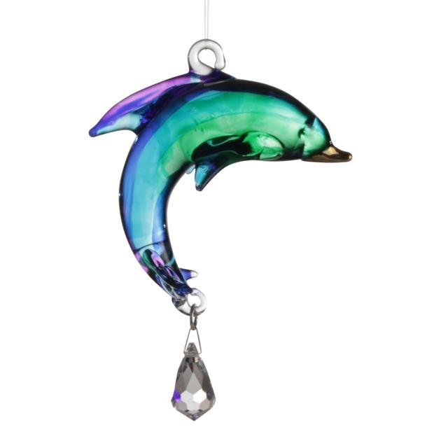 Fantasy Glass Dolphin - Tropical