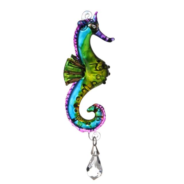 Fantasy Glass Seahorse - Tropical
