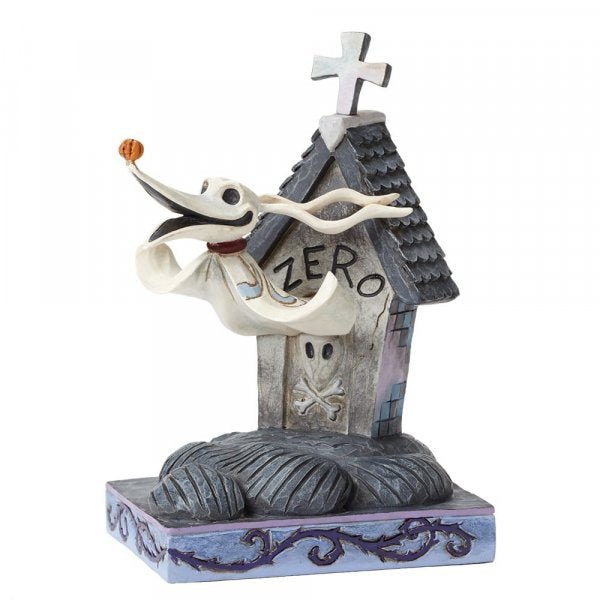 Floating Friend (Zero with Gravestone) - Disney Traditions from thetraditionalgiftshop.com
