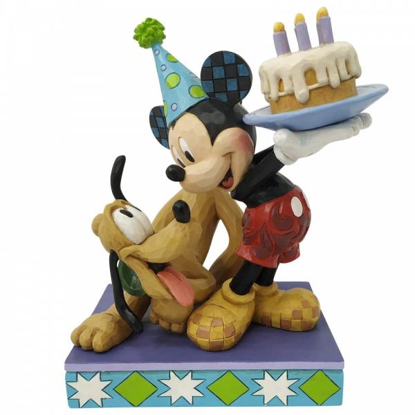 Happy Birthday Pal! (Mickey Mouse & Pluto with Birthday Cake)