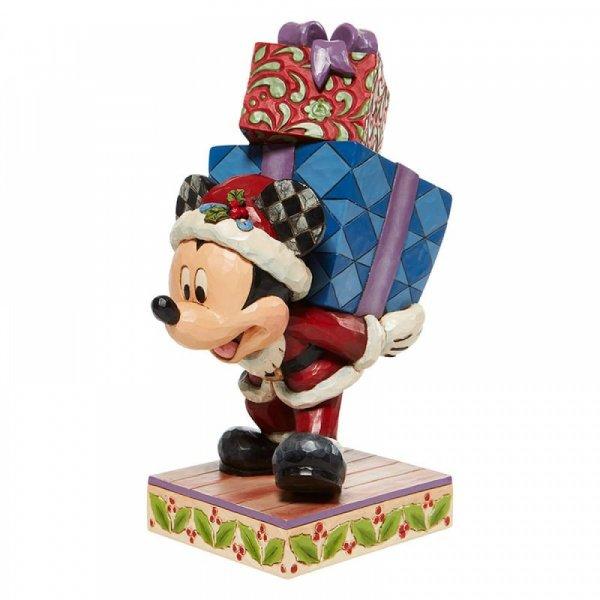 Here Comes Old St. Mick (Mickey Mouse Carrying Gifts) - Disney Traditions from thetraditionalgiftshop.com