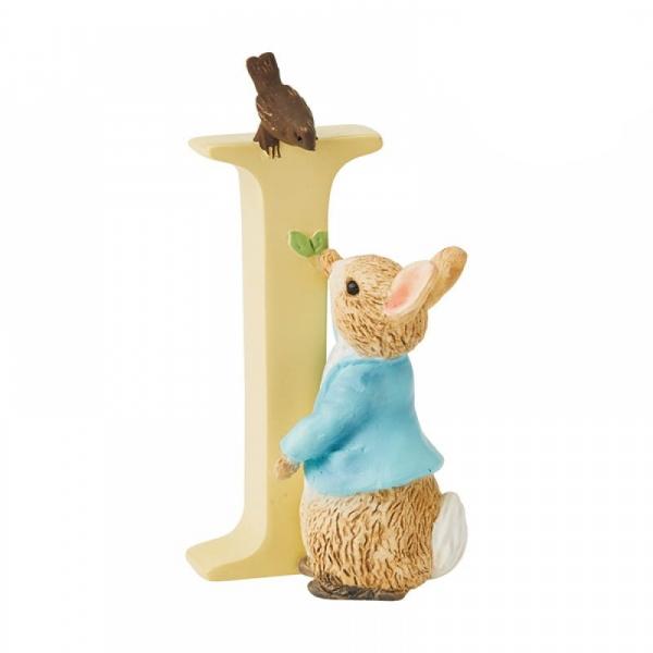 "I" Peter Rabbit Alphabet Letter - Beatrix Potter from thetraditionalgiftshop.com