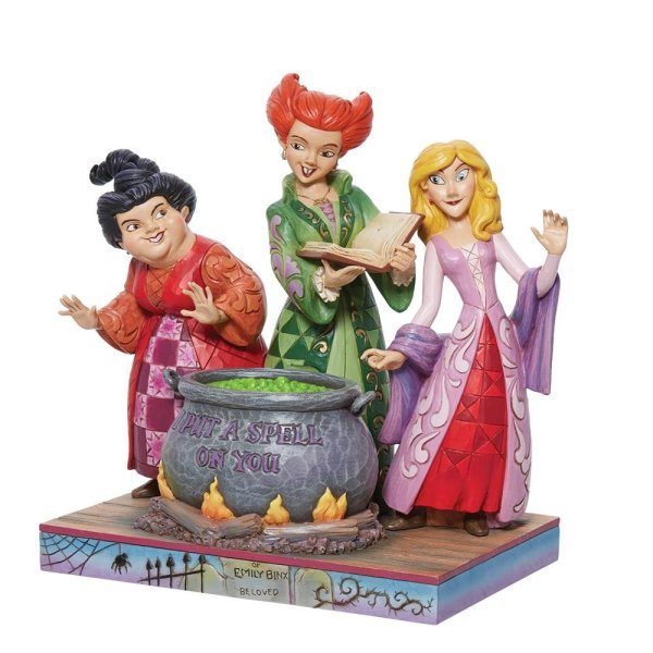 I Put a Spell on You (Hocus Pocus Sanderson Sisters) - Disney Traditions from thetraditionalgiftshop.com