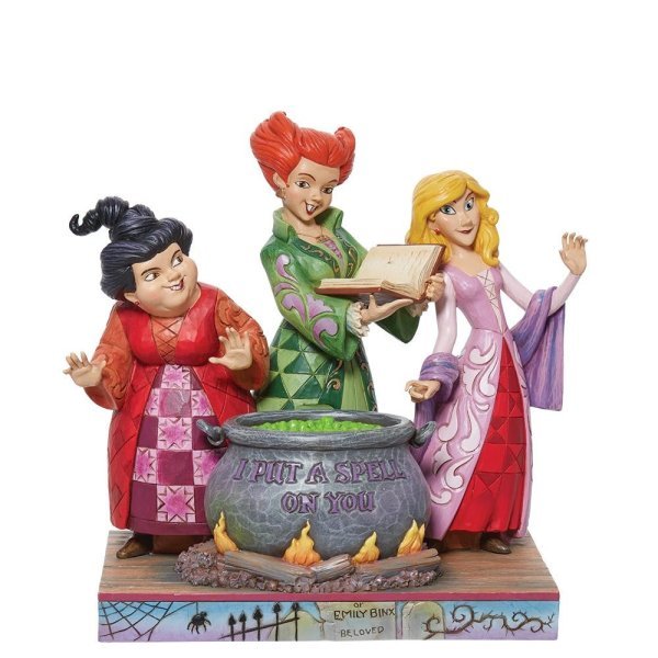 I Put a Spell on You (Hocus Pocus Sanderson Sisters) - Disney Traditions from thetraditionalgiftshop.com