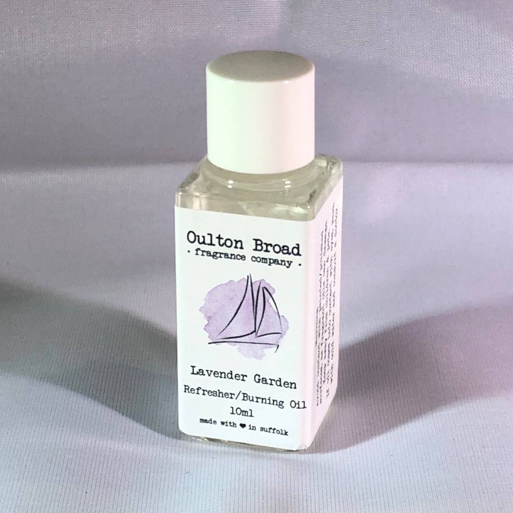 Lavender Garden Fragrance Oil (10ml) - Oulton Broad Fragrance Company from thetraditionalgiftshop.com