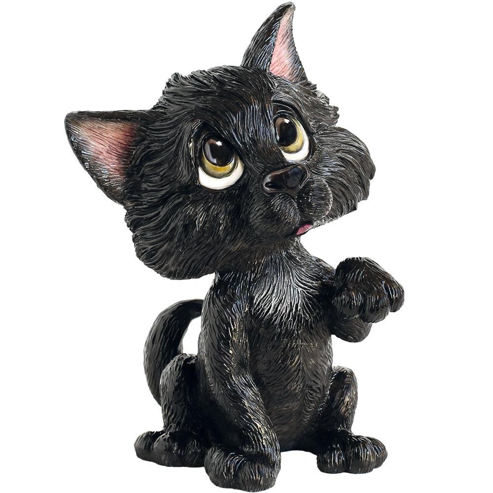 Lucky - Black Cat - Little Paws from thetraditionalgiftshop.com