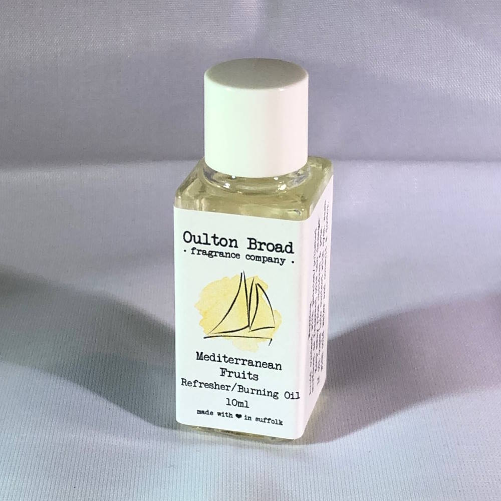 Mediterranean Fruits Fragrance Oil (10ml) - Oulton Broad Fragrance Company from thetraditionalgiftshop.com