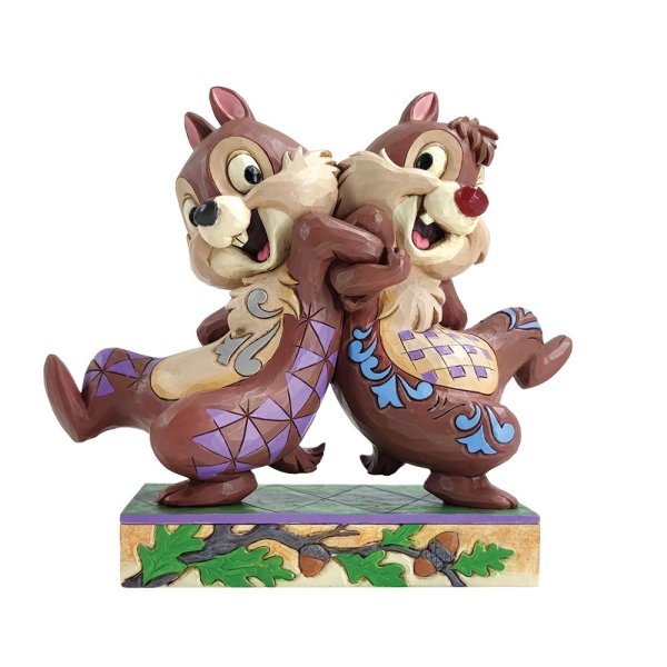 Mischievous Mates (Chip & Dale) - Disney Traditions from thetraditionalgiftshop.com