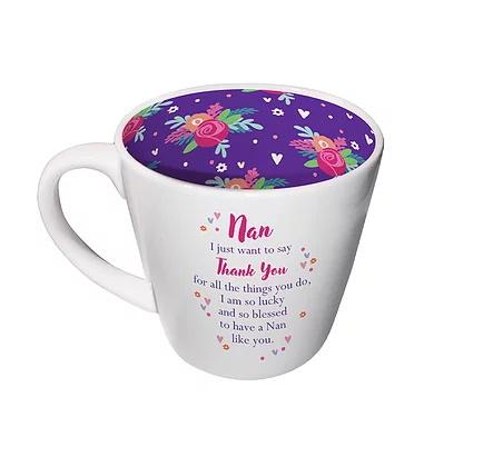 Nan Sentiment Verse Inside Out Mug - Inside Out Mugs from thetraditionalgiftshop.com