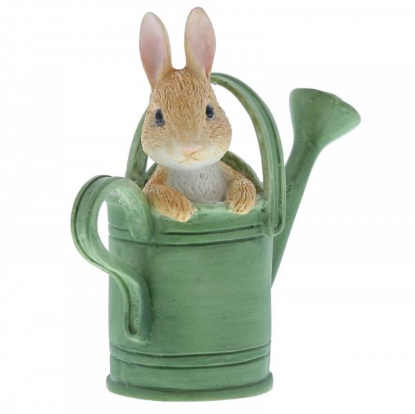 Peter in Watering Can Mini Figure - Beatrix Potter from thetraditionalgiftshop.com
