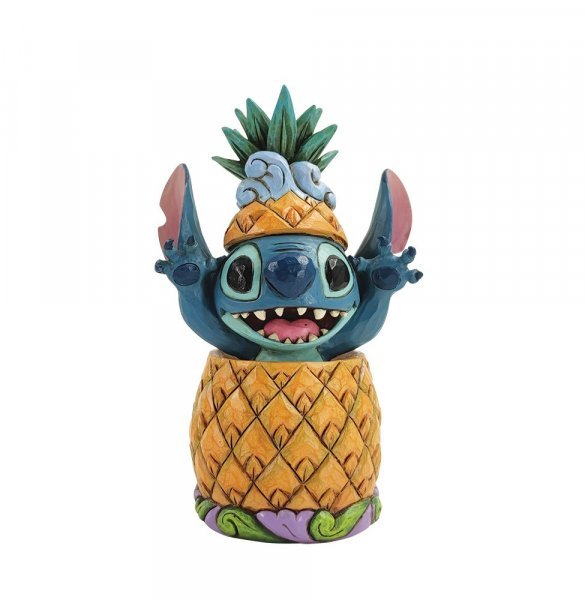 Pineapple Pal (Stitch in Pineapple) - Disney Traditions from thetraditionalgiftshop.com