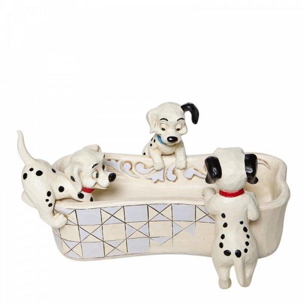 Puppy Bowl (101 Dalmatians Bone Shaped Trinket Dish) - Disney Traditions from thetraditionalgiftshop.com