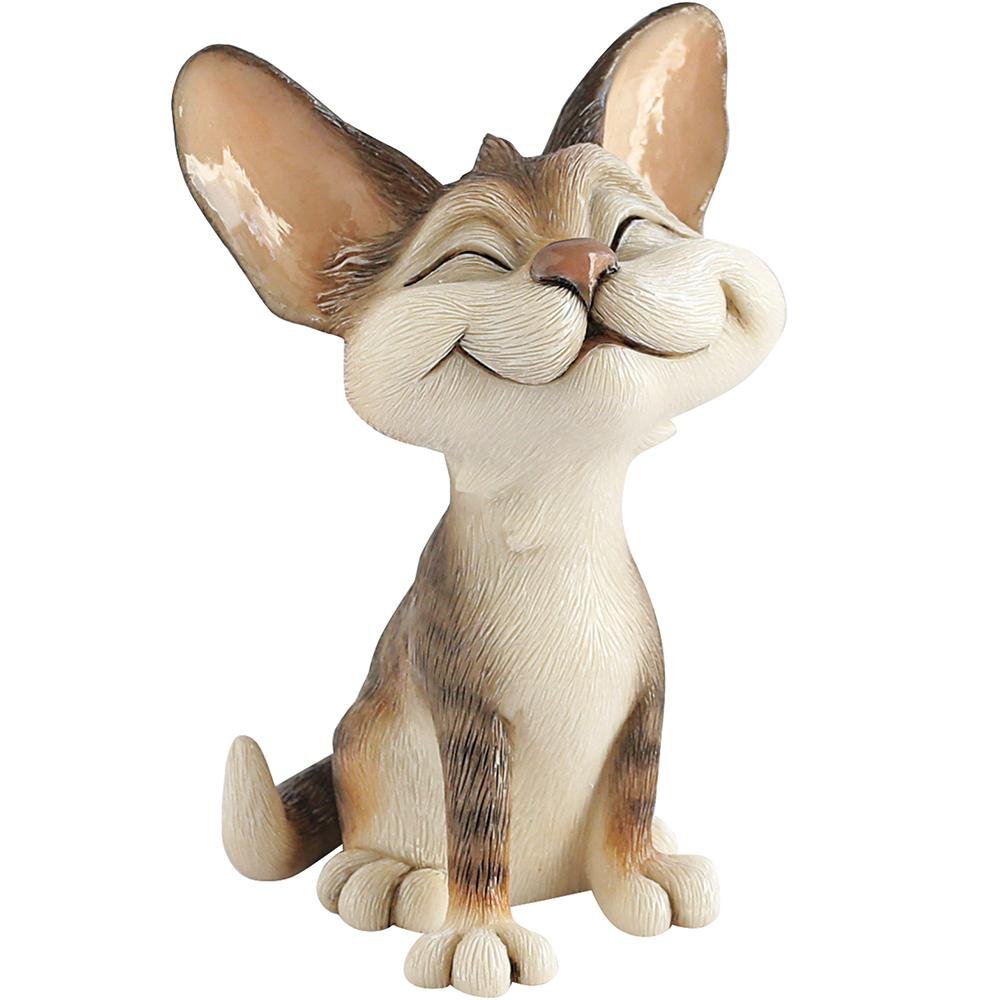 Purdy - Happy Tabby Cat - Little Paws from thetraditionalgiftshop.com
