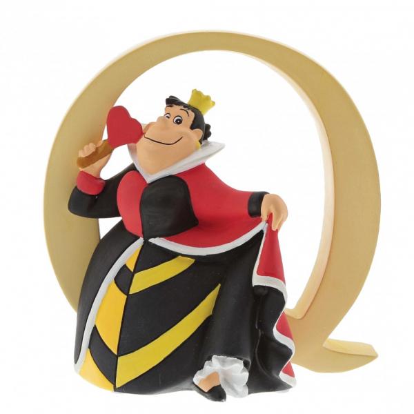 "Q" Queen of Hearts Alphabet Letter - Disney Enchanting Collection from thetraditionalgiftshop.com