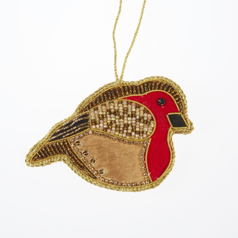 Robin Zari Decoration - Zari Decorations from thetraditionalgiftshop.com