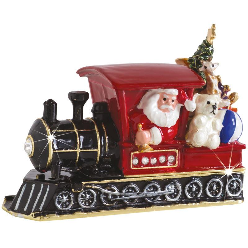 Santa Train Trinket Box - Craycombe Trinkets from thetraditionalgiftshop.com