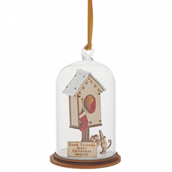 Special Friends Christmas Hanging Kloche - Kloche from thetraditionalgiftshop.com