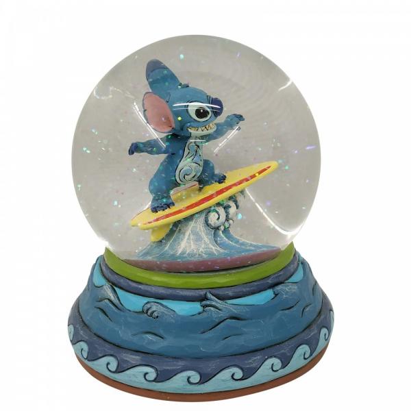 Stitch Waterball (Snowglobe) - Disney Traditions from thetraditionalgiftshop.com