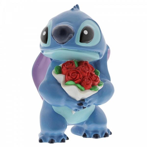 Stitch with Flowers - Disney Showcase from thetraditionalgiftshop.com