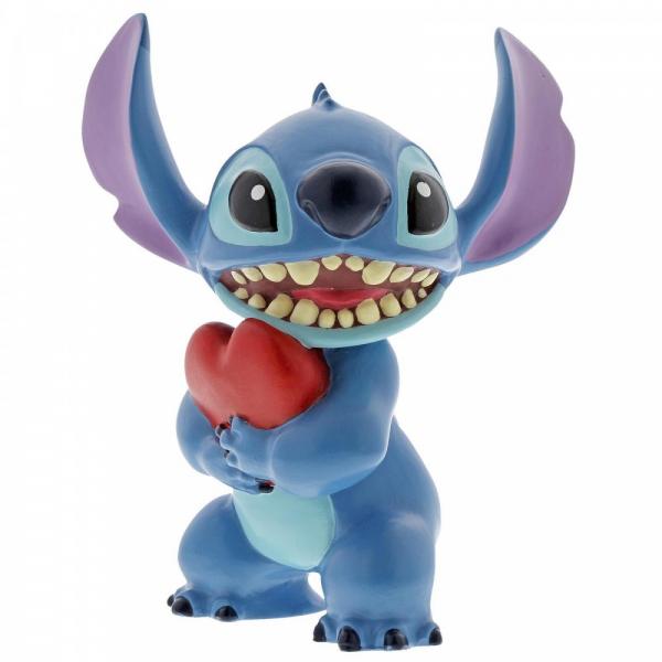 Stitch with Heart - Disney Showcase from thetraditionalgiftshop.com