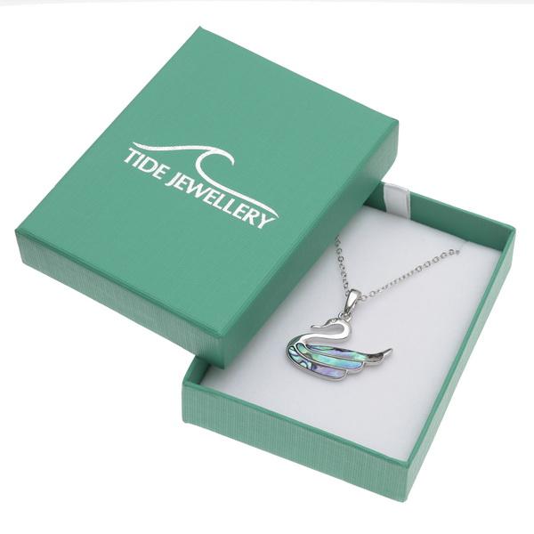 Swan Paua Shell Necklace