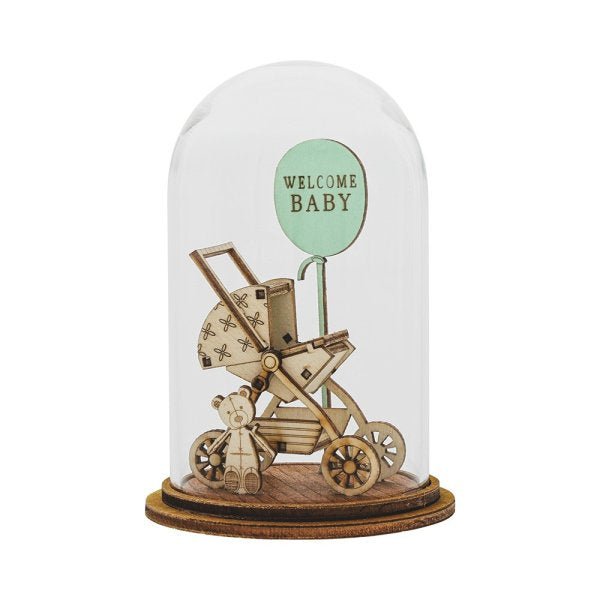 Welcome Baby (Boy / Blue) Kloche - Kloche from thetraditionalgiftshop.com