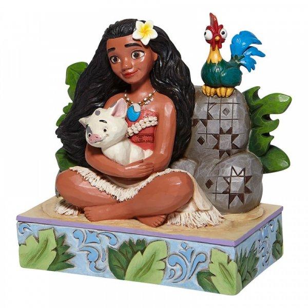 Welcome to Motunui (Moana with Pua and Hei Hei) - Disney Traditions from thetraditionalgiftshop.com
