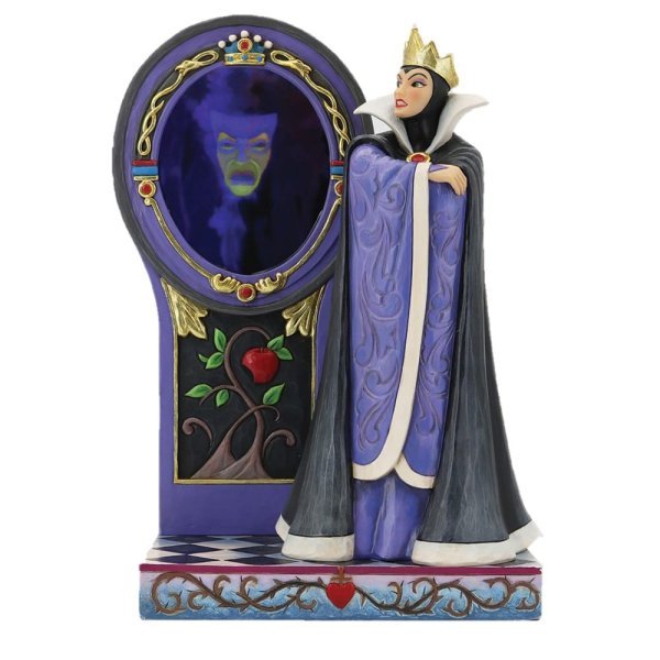 Who's the Fairest One of All? (Evil Queen with Magic Mirror) - Disney Traditions from thetraditionalgiftshop.com