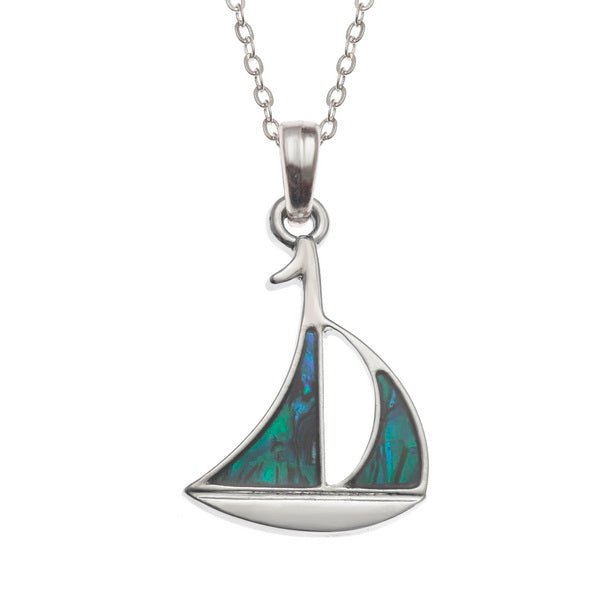 Yacht Paua Shell Necklace - Tide Jewellery from thetraditionalgiftshop.com